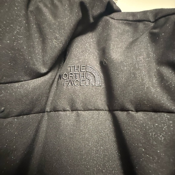 Black Puffer Jacket with Faux Fur Hood Trim - Picture 7 of 7